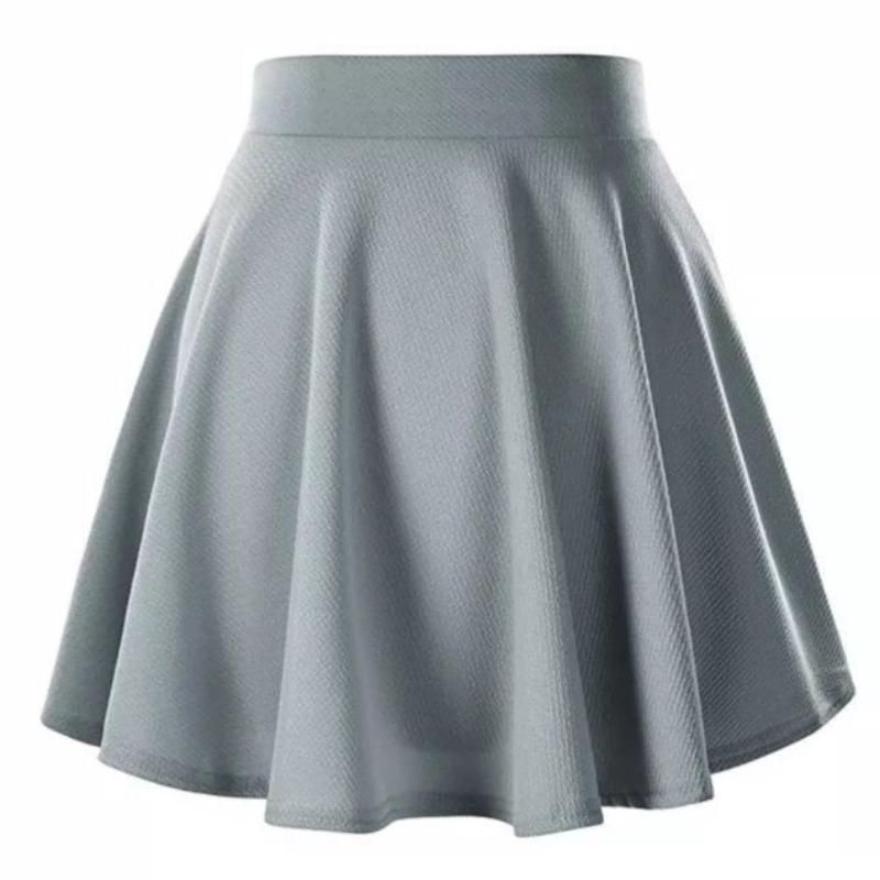 Летние женские юбки, модные сексуальные мини-эластичные плиссированные юбки-солнце для школьной формы, корейские черные теннисные юбки с высокой талией