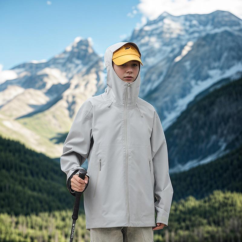 Новая мужская куртка-хардшелл для альпинизма, трехслойная ткань, модный тренд, несколько цветов на выбор, парная куртка