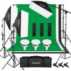 Andoer Studio Photography Light Kit Softbox Lighting Set Including 85W 2800K-5700K Bi-color