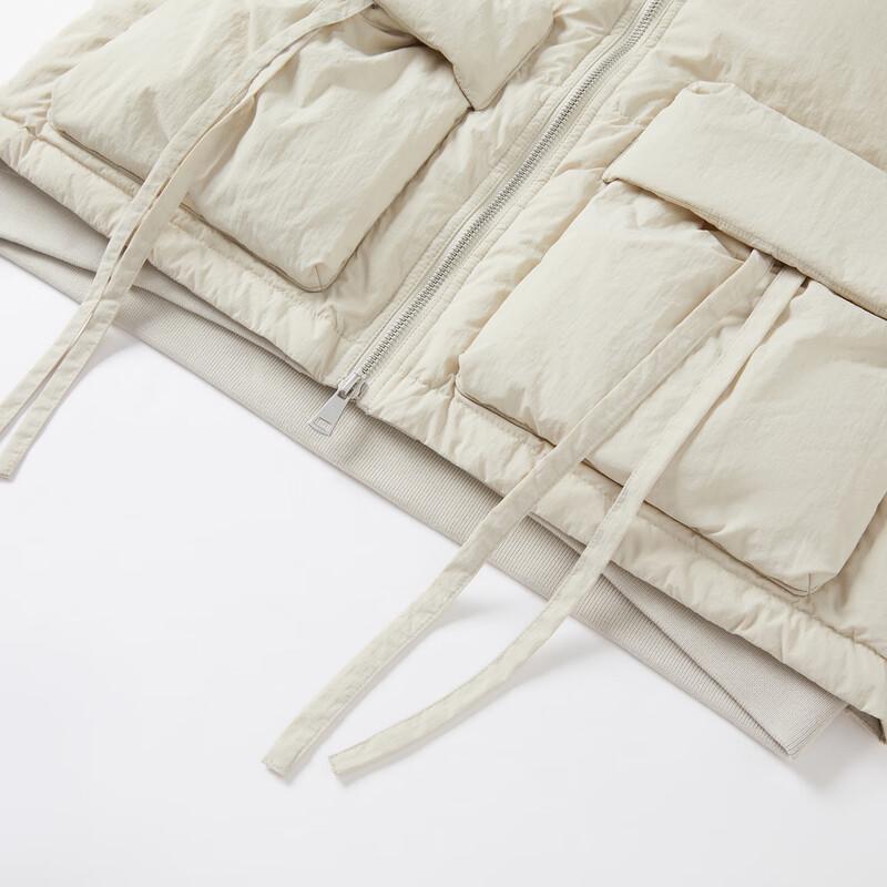 Elva' Island Женская короткая пуховая куртка с капюшоном