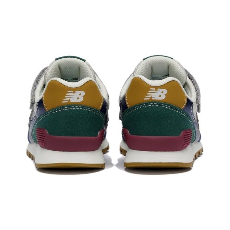New Balance Nb 996 Низкие Кроссовки для Бега Детские Кроссовки Темно-Синий Зеленый YV996JO3