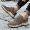 Autumn New Outdoor mountaineering Shoes Men's Travel Hiking Shoes Mesh Breathable Sneaker Anti slip Durable Large size Footwear