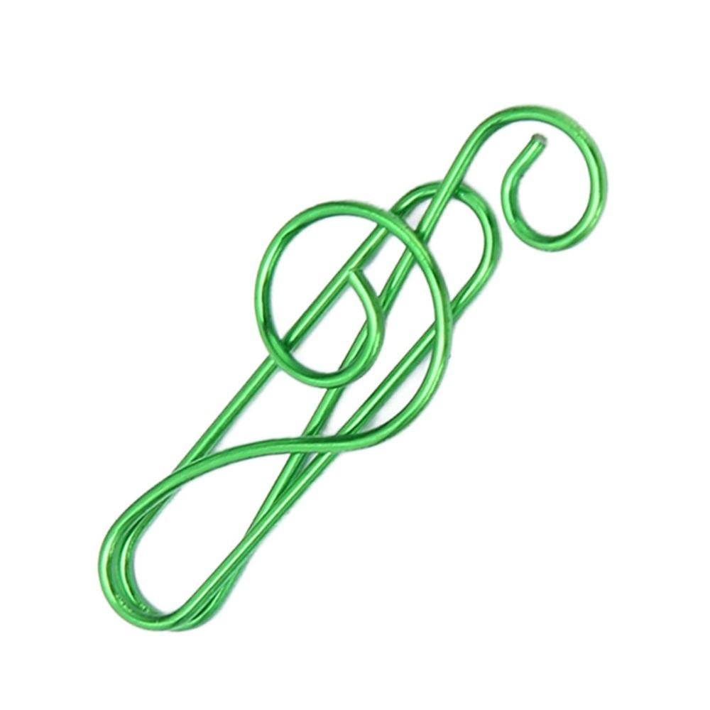 100 Pcs Anti Slip Fancy Paperclips Gold/ Green Small Paper Clips Cute Cute Planner Clips Office