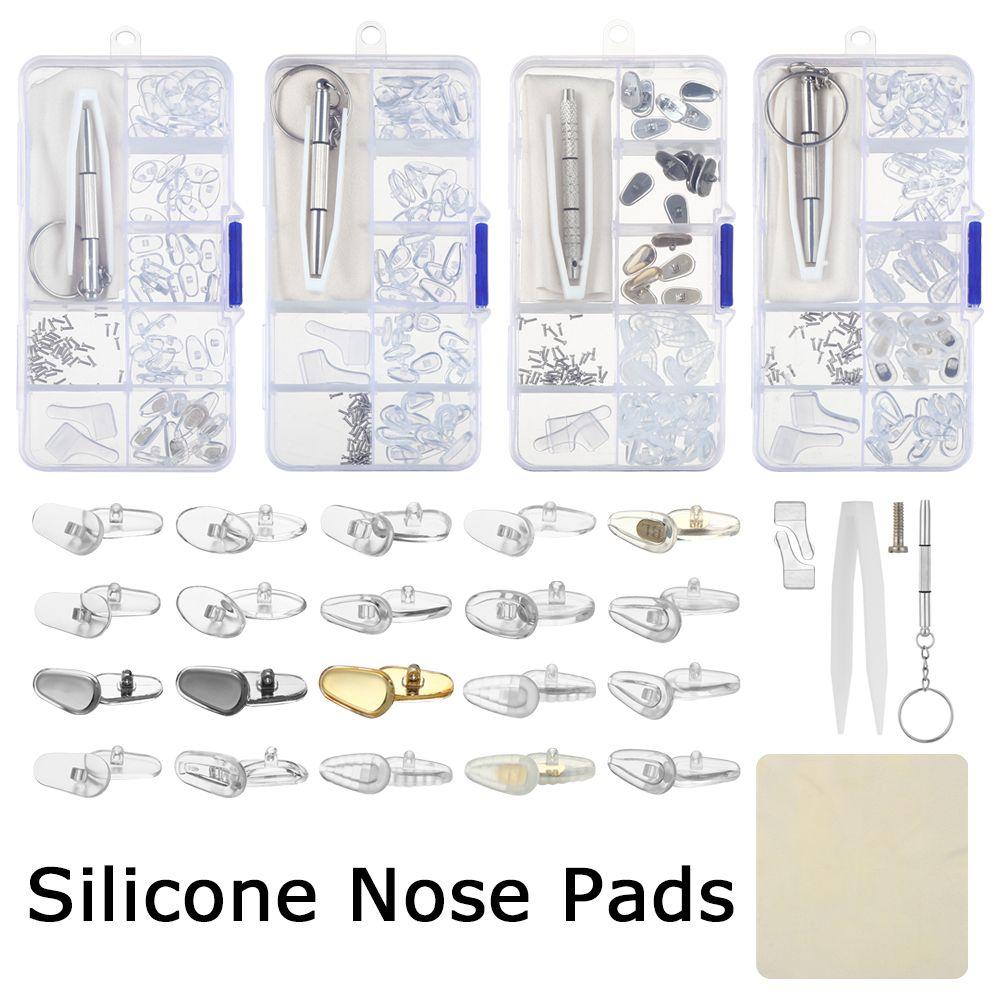 Silicone Repair Tool Glasses NosePads Eyewear Accessories Eye Care Tools Silicone Nose Pads