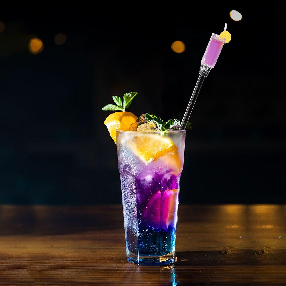 10Pcs/Set Colorful Bar Tool Acrylic Stirring Sticks Mixing Sticks Cocktail Drink Stirrers