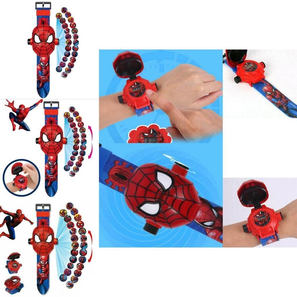Kids' Cartoon Electronic Watch With Projection And Light Suitable For Ages 3-8