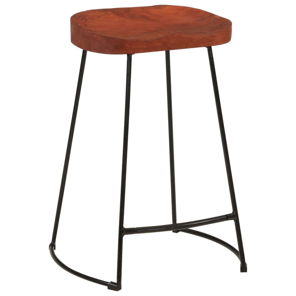 Gavin Bar Stool Set 2 pcs 45 x 40 x 63 cm Solid Mango Wood
