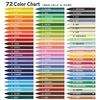 Цветные карандаши Sakura Cray-Pas, набор Coupy Pencil Cube Box, 72 цвета, белые, FY72BOX-WH, один размер.