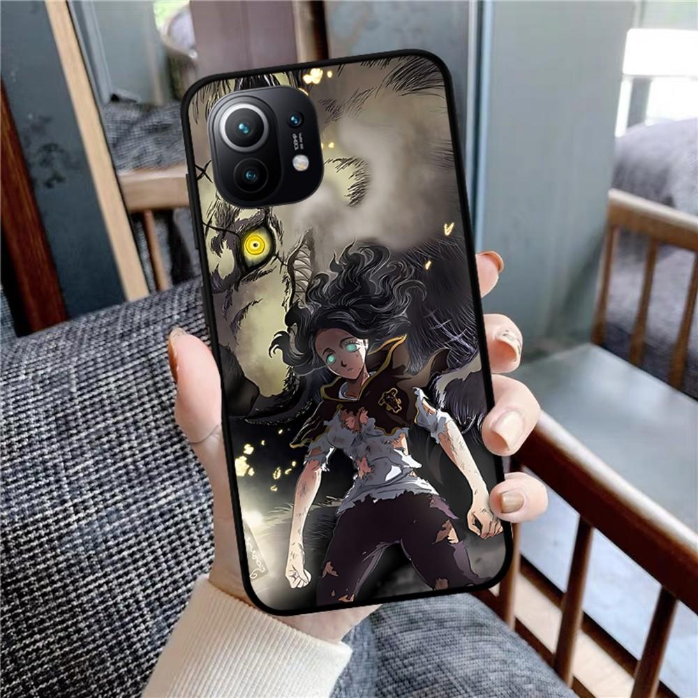 Чехол для телефона Black Clover для Xiaomi Mi 5X 8 9 10 11 12 Lite Pro 10T PocoX3pro PocoM3 Note 10 Pro Lite