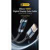 Essager 7A 100 Вт USB C кабель для быстрой зарядки цифровой дисплей локоть типа C кабель для Huawei Mate60 Pro Xiaomi Samsung Vivo шнур для передачи данных