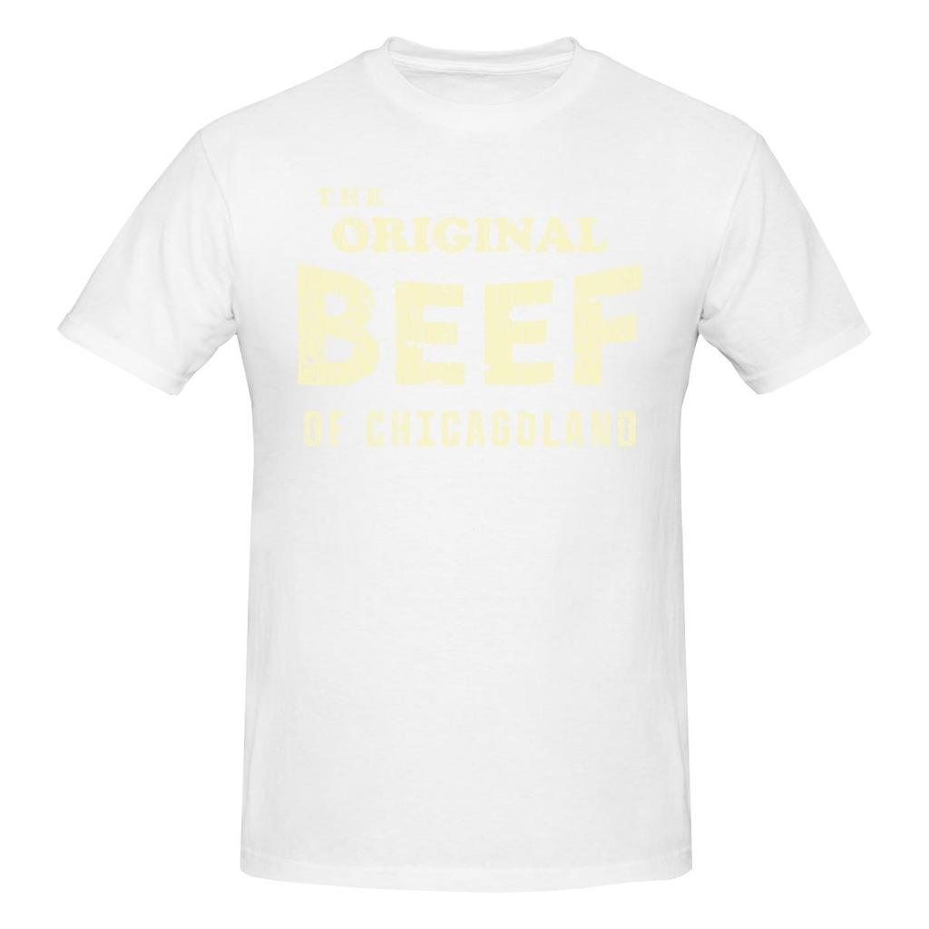 The Original Beef Of Chicagolandsoft Tshirt Minimalist Japanese Style Wrinklefree Tees