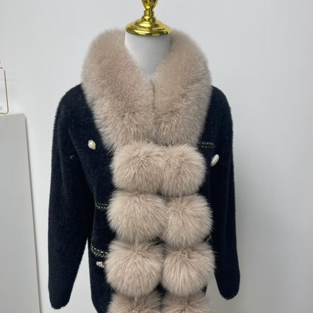 Warm Magnetic Imitation Fur Scarf Faux Rabbit Fur Women Winter Scarves Cute Plush Scarf For Girls