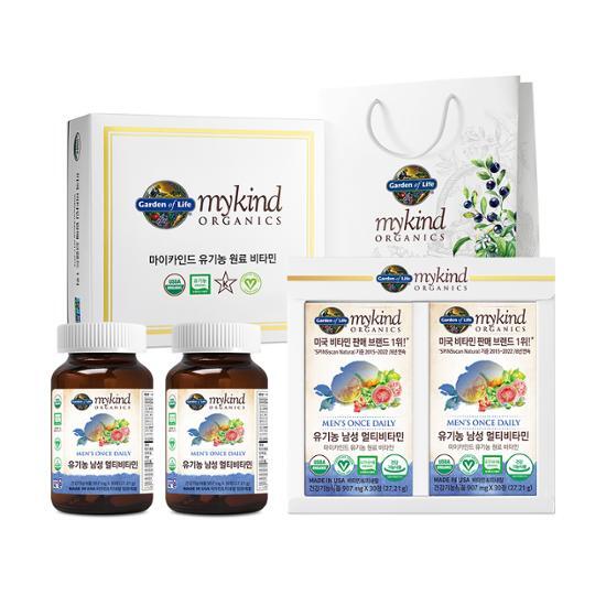 Органические поливитамины для мужчин Garden of Life 30 таблеток