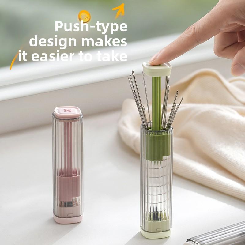 Портативная магнитная швейная коробка для прессования бытовых швейных ниток