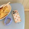 Korean Style Cute Blue Bow Bear Case for iPhone 17/16 Pro Max/15/14