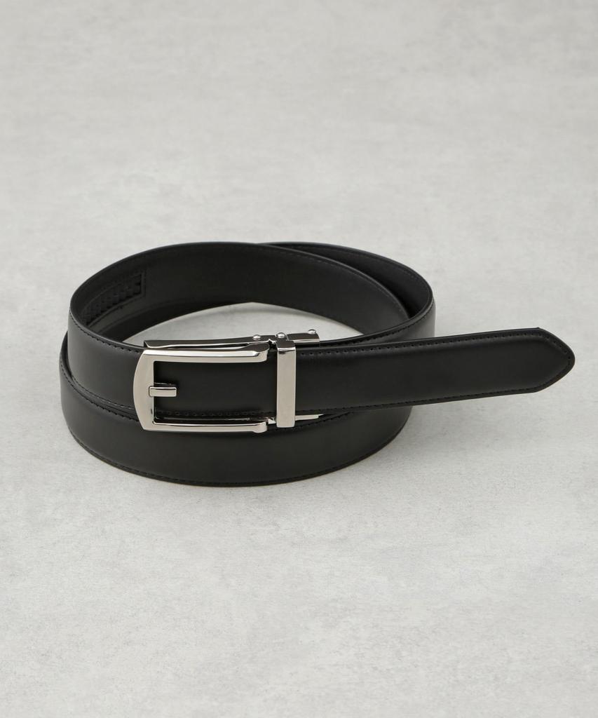 [Nano Universe] Мужской ремень с замком-слайдером Easy Belt F Черный 672-6150201