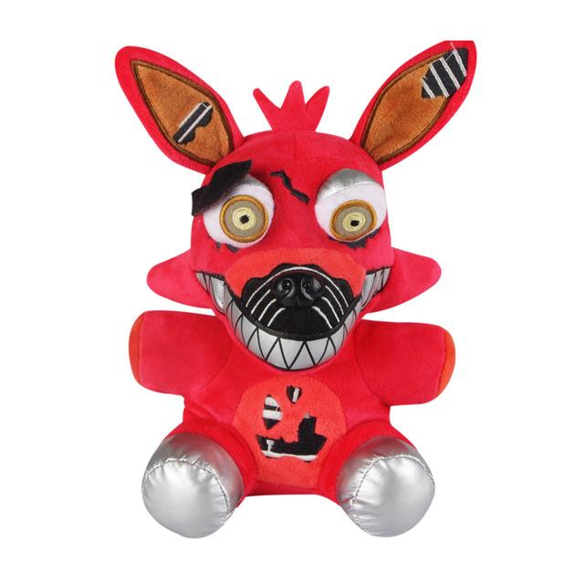 18 см FNAF мягкие плюшевые игрушки медведь Фредди Fazbear Foxy кролик Бонни Чика Peluche Juguetes 5 ночей с Фредди плюшевые игрушки подарки