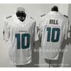 Miami Dolphins Retro NFL Football Jersey Jaylen Waddle 17 Legend 3rd Gen Cotton Mens Sports Fan Apparel