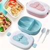 Multi-Compartment Bento Box Microwave And Dishwasher Safe Lunch Container Portable For Picnic Camping Ideal For Sandwiches
