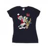 Tom & Jerry Womens/Ladies Christmas Reindeer Cotton T-Shirt
