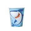 Paper Shark Party Cup (Pack of 8)