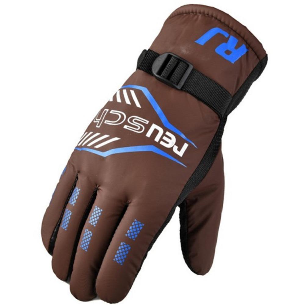 Зимние мужские теплые перчатки для активного отдыха, электрические, для езды на мотоцикле, ветрозащитные, флисовые, утолщенные, лыжные