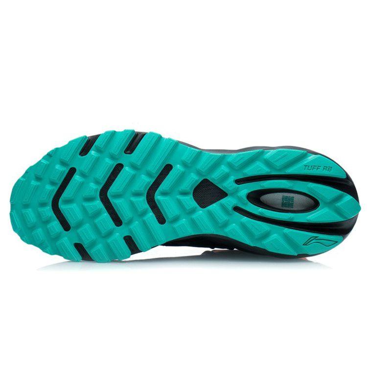 Li Ning Protective Cloud Plus Lightweight Rebound Low-Top Running Shoes Men Sneakers Black Orange AGLR231-4