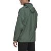 Adidas Neo Jackets Men's Green Hooded Moderate Wind Shell GQ0579