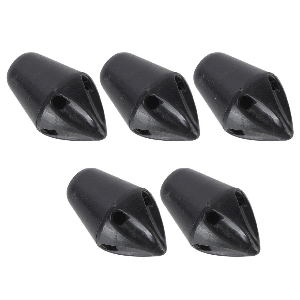 5PCS Plastic Whistling Arrowheads Easy To Install Sound Making Arrowheads for 8mm Shafts Hunting Use