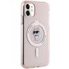 Etui do iPhone 11 Karl Lagerfeld Choupette MagSafe Różowe