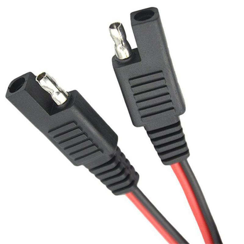 10 шт. Мотоциклетный 18 AWG 2-контактный быстроразъемный жгут проводов Комплект разъемов SAE
