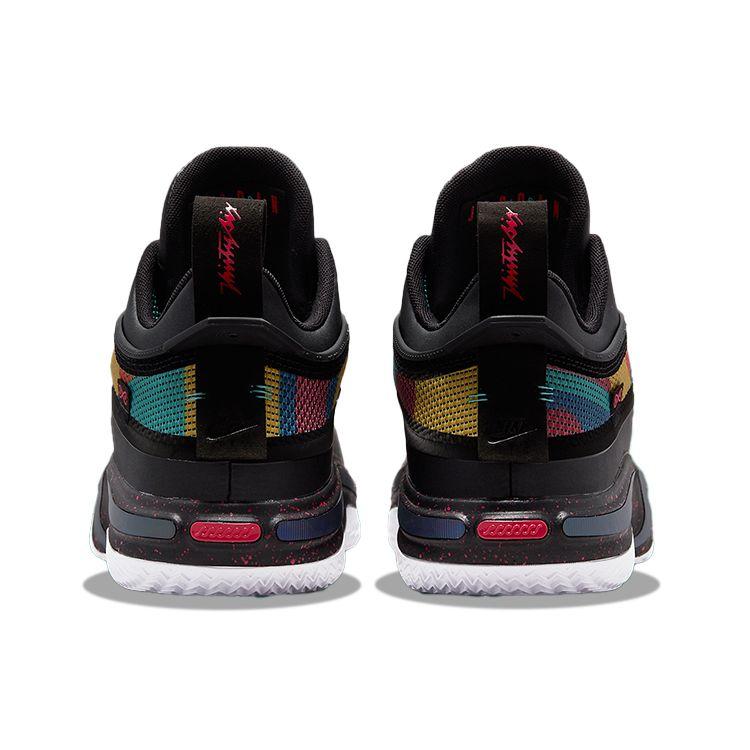 Air Jordan 36 Low Black Multi-Color Мужские кроссовки Washed-Teal Vivid-Sulfur Rush-Pink DH0833-063