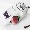 Potato Onion Storage Bag Keep Fresh Vegetable Fruit Organizer Drawstring Canvas Bags Reusable Sacks Holds Keeper Large Capacity