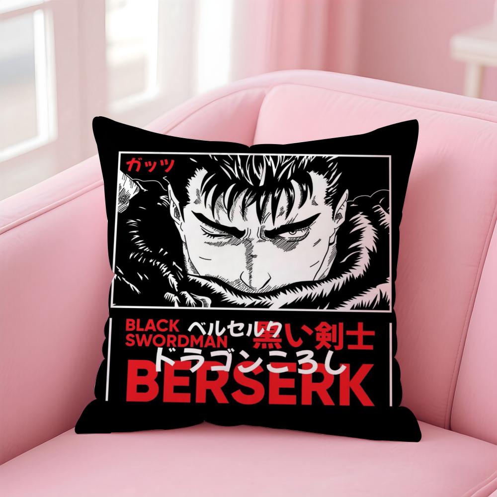 Крутая наволочка B-BerserkS для подушки, для дома и автомобиля, многоцелевая, двусторонняя, мягкая и прочная для повседневного использования