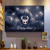 Игровой постер Декоративная картина Hollow Knight Карта HD Холст Картина Халлоунеста Постер Настенное искусство Картины Домашний декор