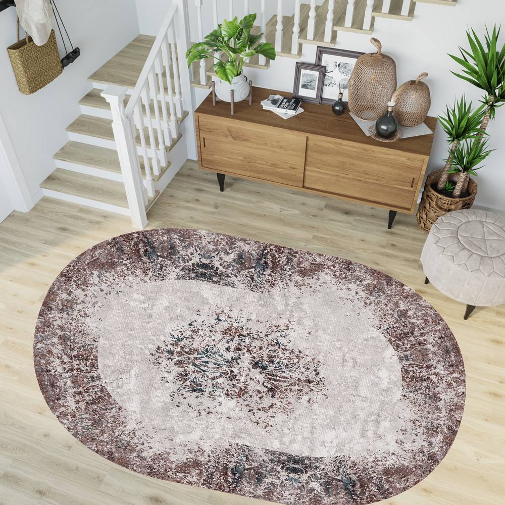 Rovigo Home Washable Printed Carpet RGHM7274-HT198
