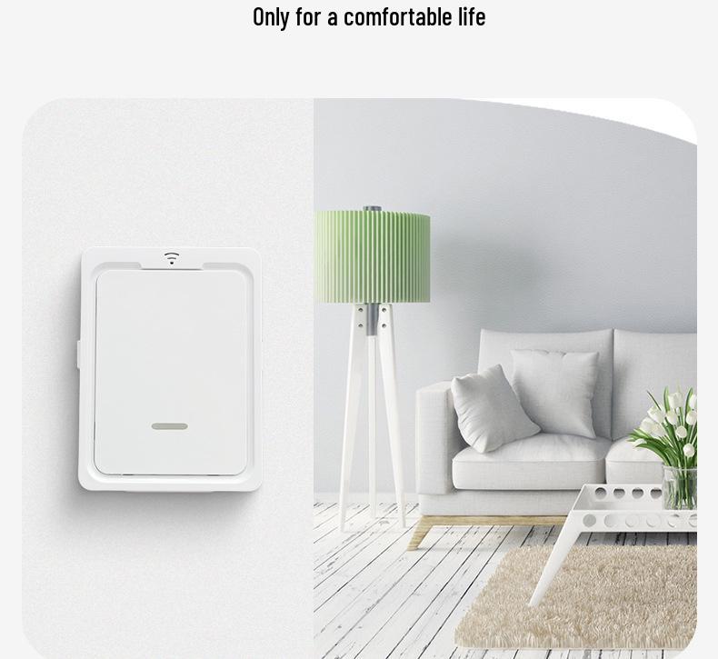 Wireless Multi-Functional Smart Scene Panel Switch with Mijia APP Bluetooth BLE Integration, No Wiring Needed for Whole House Connectivity