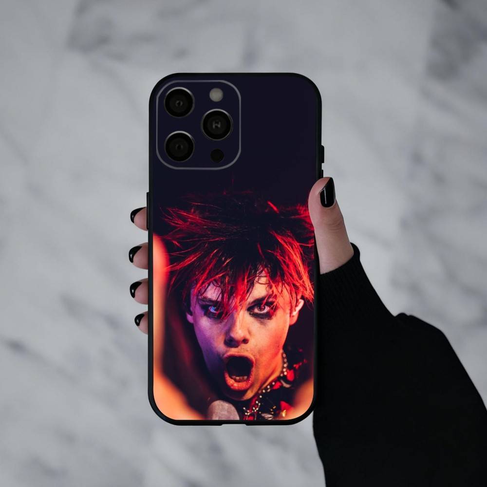 Крутой чехол для телефона с изображением певца Y-Yungblud для iPhone 17pro, 16,15,14,13,12,11 X XR Plus, Другие Мягкая черная крышка