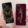 Чехол для Samsung Galaxy A03s A037F Задняя крышка Мягкий силикон ТПУ Чехол с узором из начальных букв для SamsungA03 A 03 Core A 03s Capa