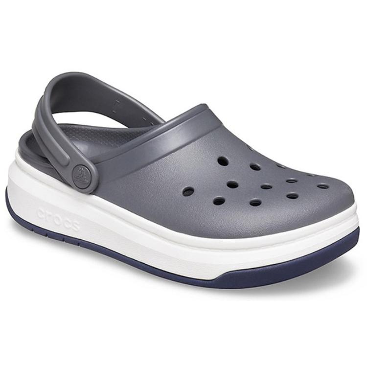 Crocs band Full Force Thick Sole Gray Sandals 206122-07I