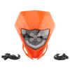Светодиодная фара для мотоцикла с обтекателем Для Yamaha WR YZ 250 450 Пластина фары Аксессуары для питбайка Мотоцикла Супермото Эндуро