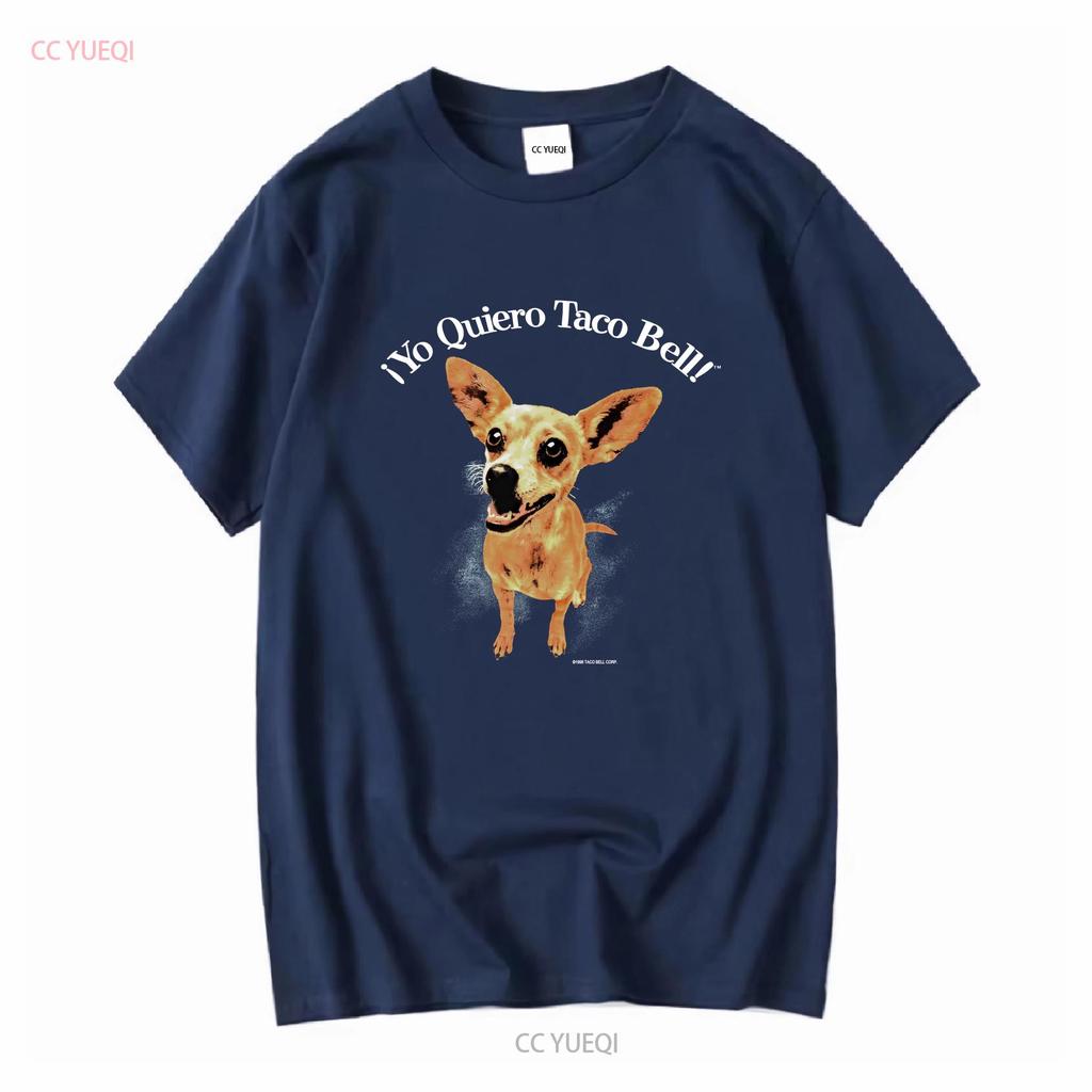 Rare Vintage 1998 Yo Quiero Taco Bell Restaurant Chihuahua Dog T Shirt Nice XL long or short sleeves vintage Washed Comfortable