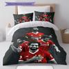 Salah Lightning Sprint Bedding Quilt Set Quilt Cover Pillowcase Home Decoration Birthday Gift (1 * duvet cover + 2 * pillowcase, without core)