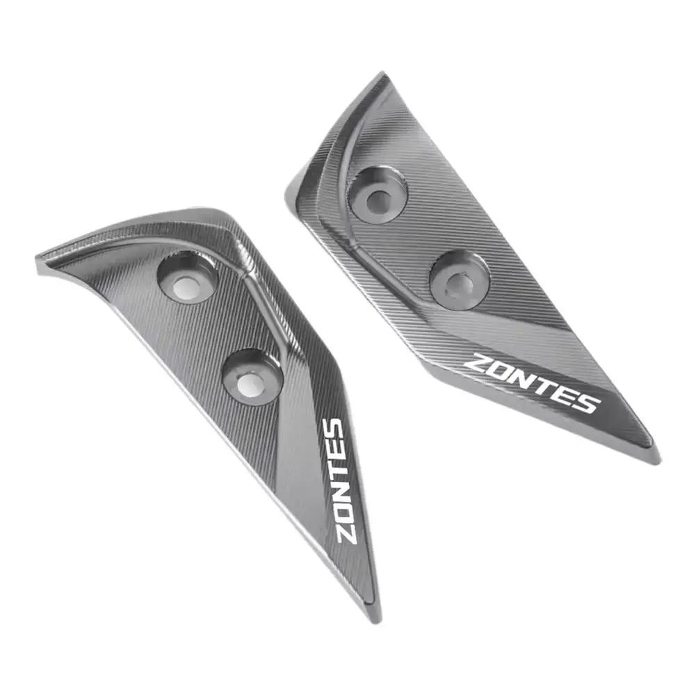 НОВЫЙ Для ZONTES 368G 368 G ZT368G 2024 2025 2026 Алюминиевый ЧПУ Защитные Декоративные Накладки на Руль Мотоцикла Защита Руля H4O2