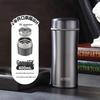 THERMOS 316L Stainless Steel Vacuum Insulated Tea Infuser Mug