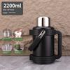 Insulated Kettle, Large Capacity Thermos Cup, Stainless Steel Portable Outdoor Thermos, Travel Car Hot Water Kettle, Cold-Keeping Cup for Home Use