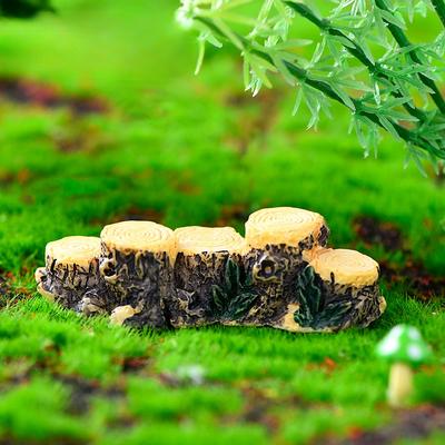 Мини Украшение Пень Пять Моделей Деревьев Сказочный Сад DIY Кукольный Домик Суккулент Мох Миниатюрное Ландшафтное Украшение