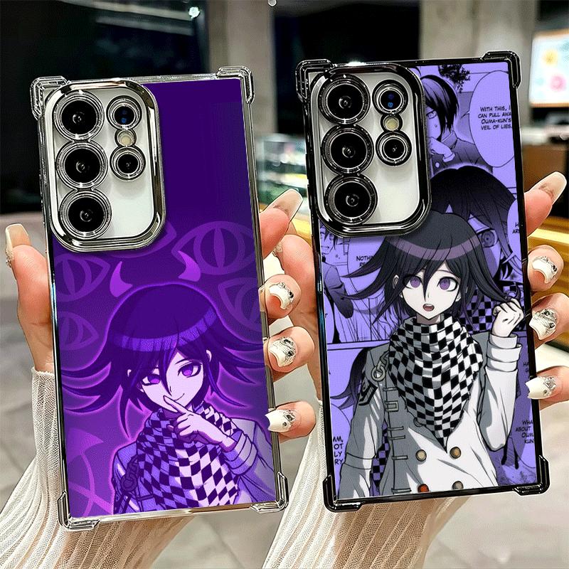 Аниме D-Danganronpa Покрытие Чехол для телефона Для Samsung Galaxy S24 S25 FE S26 Edge S23 Ultra S22 S21 Plus S20 Защита от падения Подушка безопасности Чехол