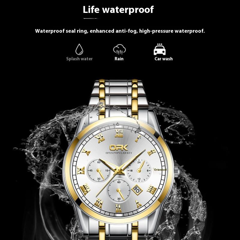 OPK Luminous Quartz Watch Men's Watch Men's Watch