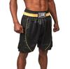 LEONE 1947 Premium Boxing Satin with Elastic Size AB240 Shorts, Unisex, Waist, Small/Black, [Authentic]